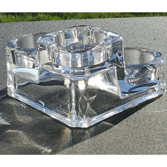 PartyLite Accents Partylite Castle 3 Tier Tealight Votive Leaded